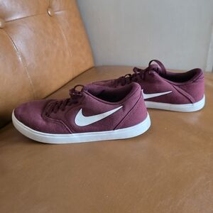 Nike Burgundy Sneakers